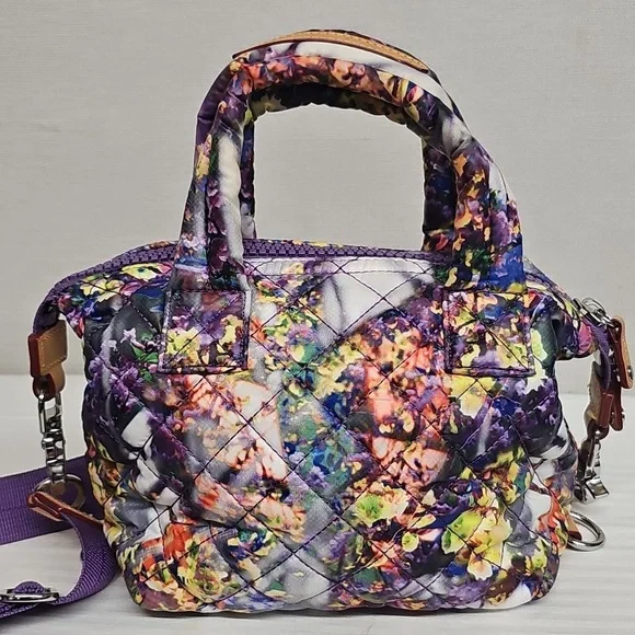 MZ WALLACE CRAZY QUILT MICRO SUTTON BAG BFPM-05-064 - Picture 3 of 8